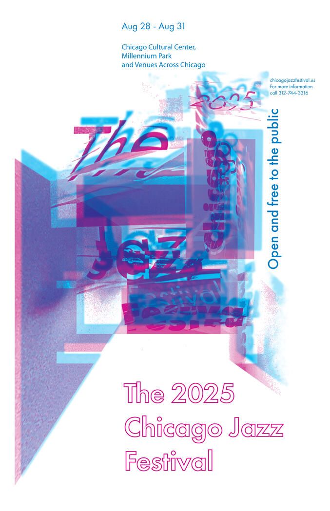 Unofficial Chicago Jazz Fest Poster Unofficial Chicago Jazz Fest Poster
